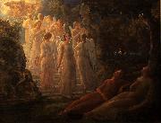 Louis Janmot The golden stairs USA oil painting artist